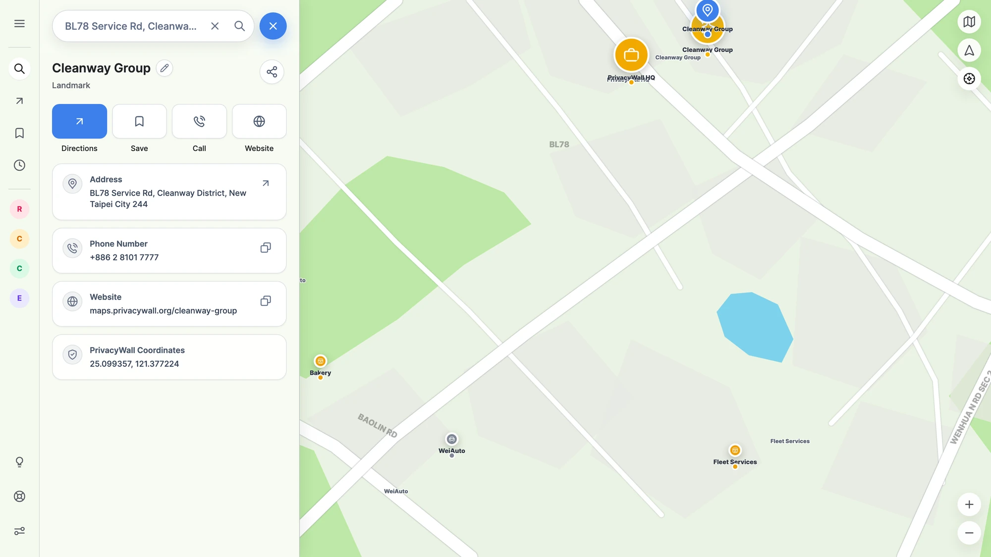 PrivacyWall Maps, the problem